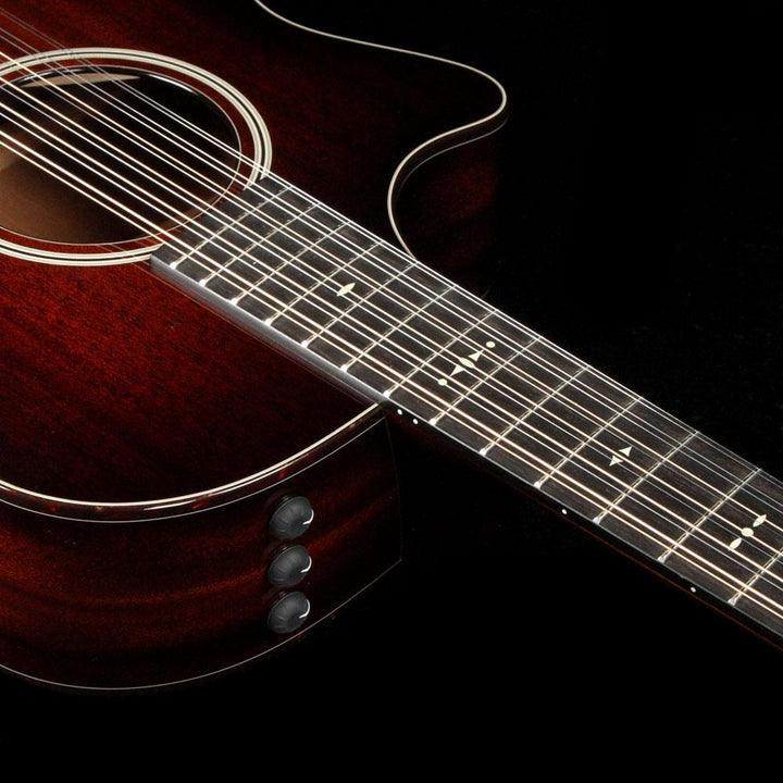 Taylor 562ce 12-Fret Grand Concert 12-String Left-Handed Acoustic Guitar Shaded Edgeburst