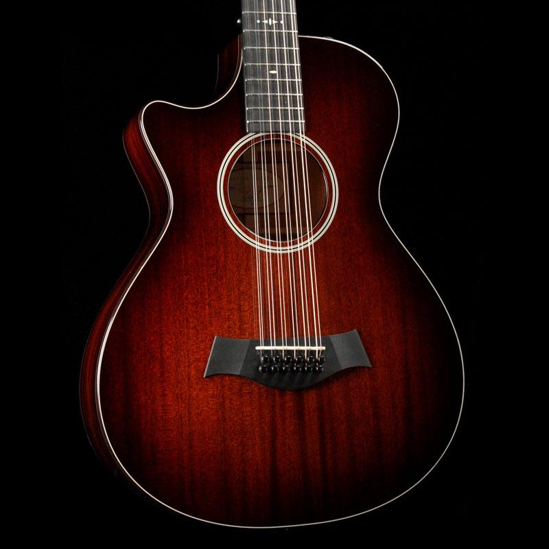 Taylor 562ce 12-Fret Grand Concert 12-String Left-Handed Acoustic Guitar Shaded Edgeburst — 1