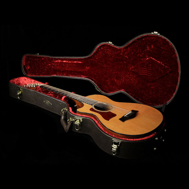 Used Taylor 552ce 12-Fret 12-String Grand Concert Left-Handed Acoustic-Electric Guitar Natural