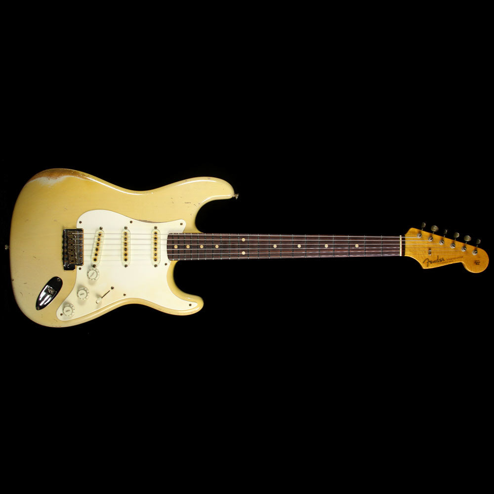 Used Fender Custom Shop Masterbuilt John Cruz 1959 Stratocaster Electric Guitar Vintage Blonde — 2