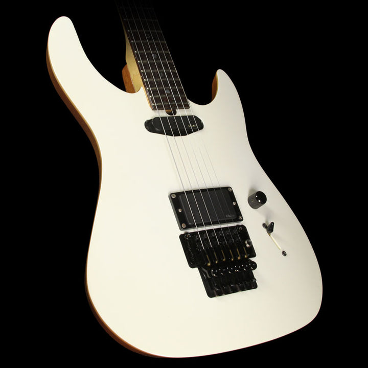 Used 2004 Brian Moore C90 EMG Electric Guitar Pearl White