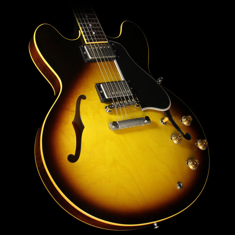 Used 2008 Gibson Custom Shop 50th Anniversary '58 ES-335 Electric Guitar Vintage Sunburst — 1