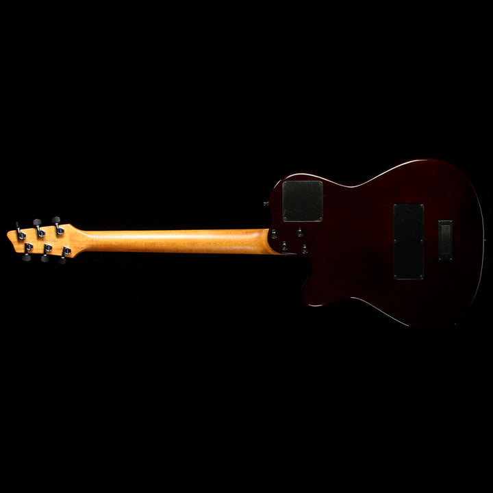 Used 2015 Godin A6 Ultra Electric Guitar Cognac Burst