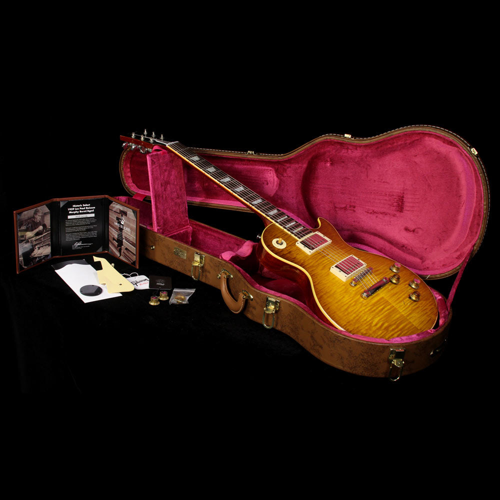 Used 2015 Gibson Custom Shop Japanese Market Historic Select 1959 Les Paul Reissue Electric Guitar Murphy Sprayed and Aged — 8