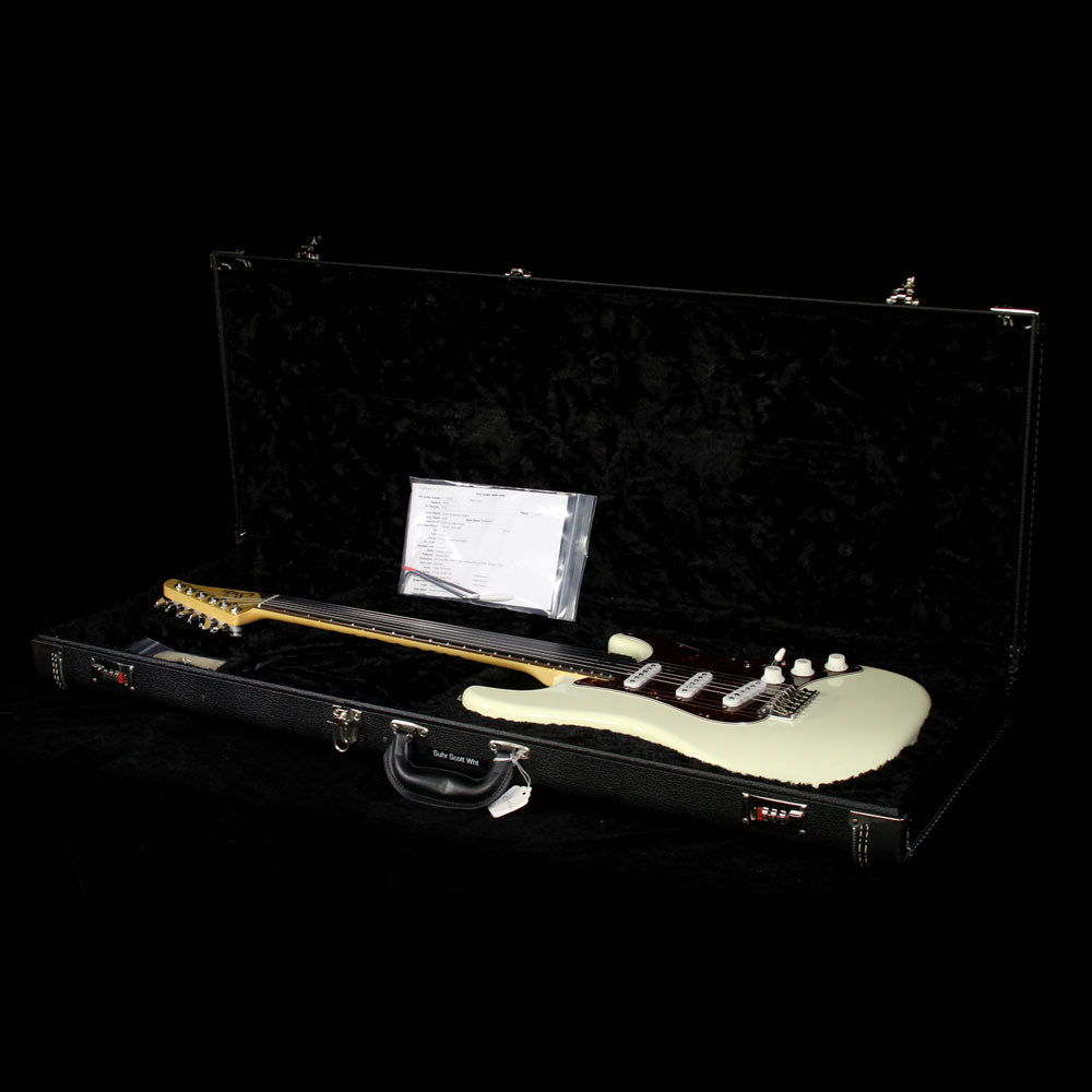 Used 2011 Suhr Scott Henderson Classic Electric Guitar Olympic White — 5