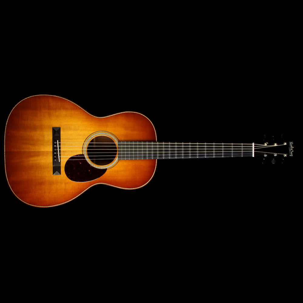 Used Santa Cruz Custom Koa 1929 00 Acoustic Guitar Sunburst — 2