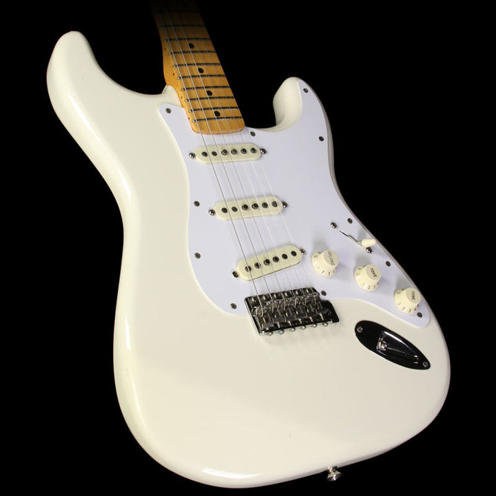 Used 2006 Fender '60s Reverse Headstock Stratocaster Electric Guitar Olympic White