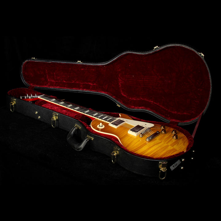 Used 2010 Gibson Custom Shop Les Paul Custom Pro Electric Guitar Dirty Lemon