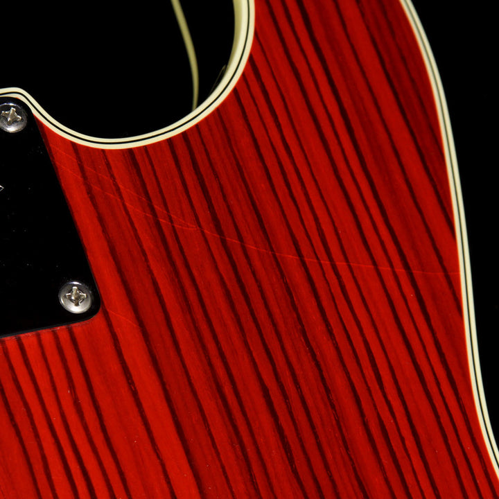 Used 2004 Fender Custom Shop Masterbuilt John English 1968 Double Bound Zebrawood Stratocaster Electric Guitar