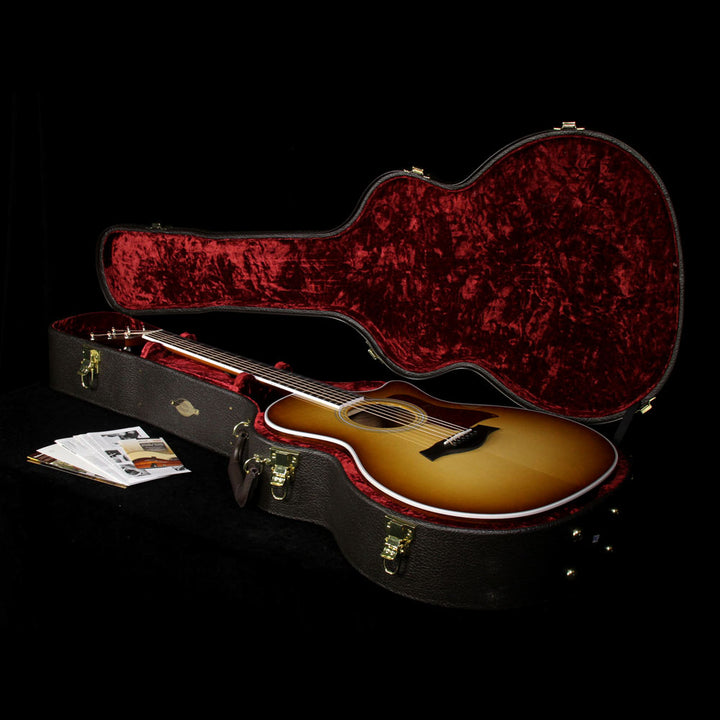 Taylor 2016 Limited 414ce Grand Auditorium Engelmann Spruce Acoustic Guitar Shaded Edgeburst