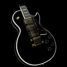 Used Gibson Custom Shop Made 2 Measure 3-Pickup Les Paul Custom Electric Guitar Ebony