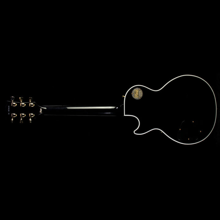 Used Gibson Custom Shop Made 2 Measure 3-Pickup Les Paul Custom Electric Guitar Ebony