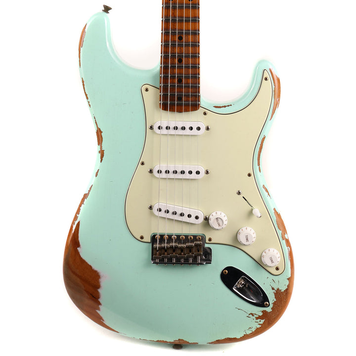 Fender Custom Shop NoNeck 50s Stratocaster Music Zoo Exclusive Heavy Relic Surf Green