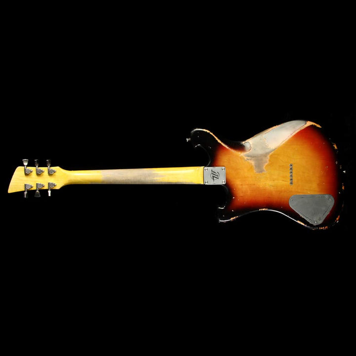 Wild Custom Guitars Wildmaster Foil Pickup Electric Guitar Relic Sunburst