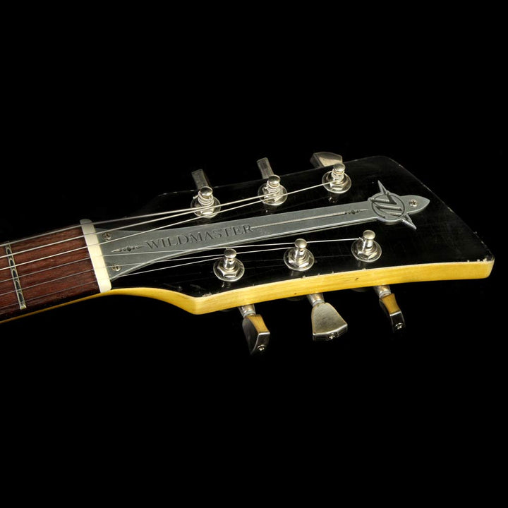 Wild Custom Guitars Wildmaster Foil Pickup Electric Guitar Relic Sunburst