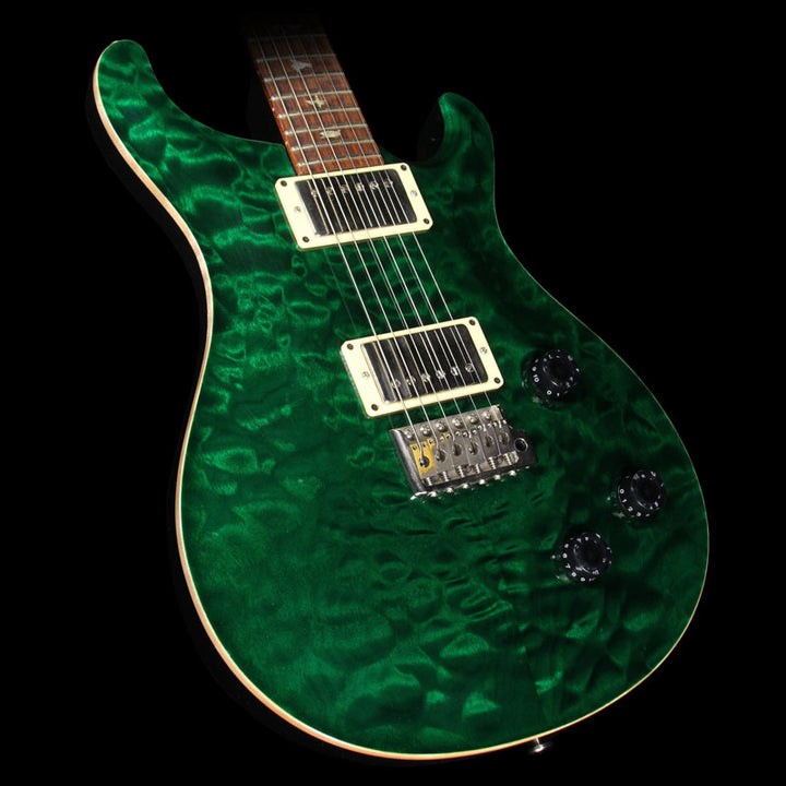 Used 2003 Paul Reed Smith Custom 22 Quilt 10 Top Electric Guitar Emerald Green