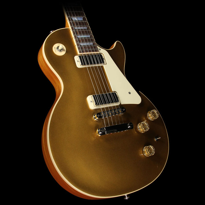 Used 2015 Gibson Les Paul Deluxe Electric Guitar Goldtop