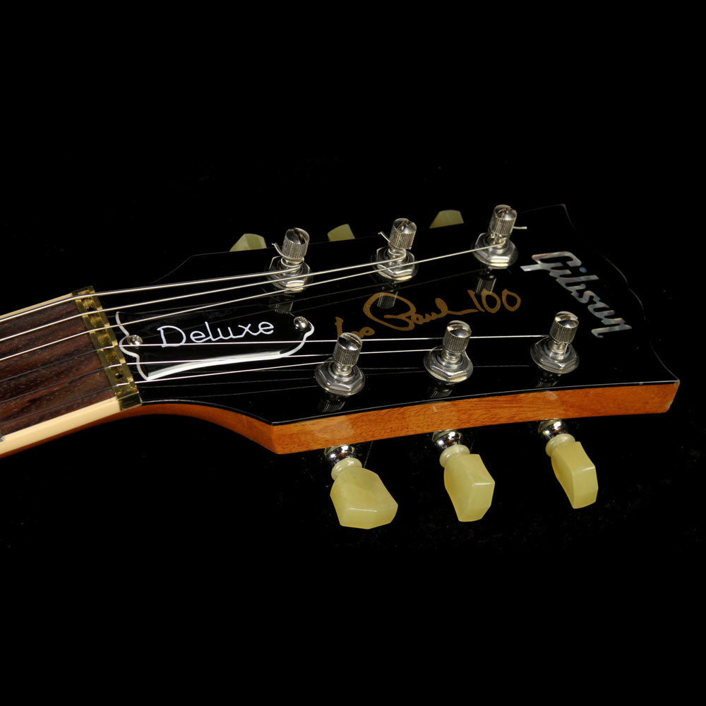 Used 2015 Gibson Les Paul Deluxe Electric Guitar Goldtop — 4