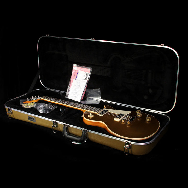 Used 2015 Gibson Les Paul Deluxe Electric Guitar Goldtop