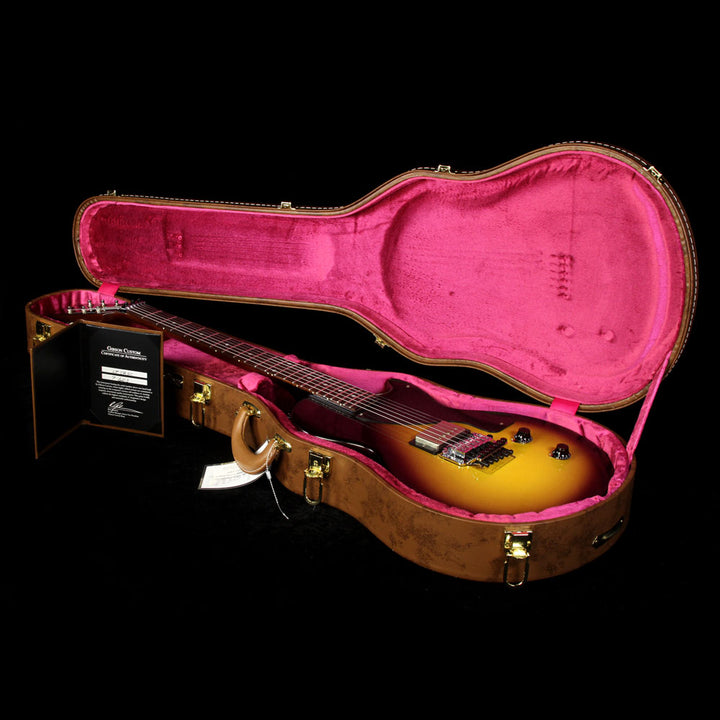 Used Gibson Custom Shop Zoo Select '57 Floyd Rose Les Paul Junior Electric Guitar Vintage Sunburst