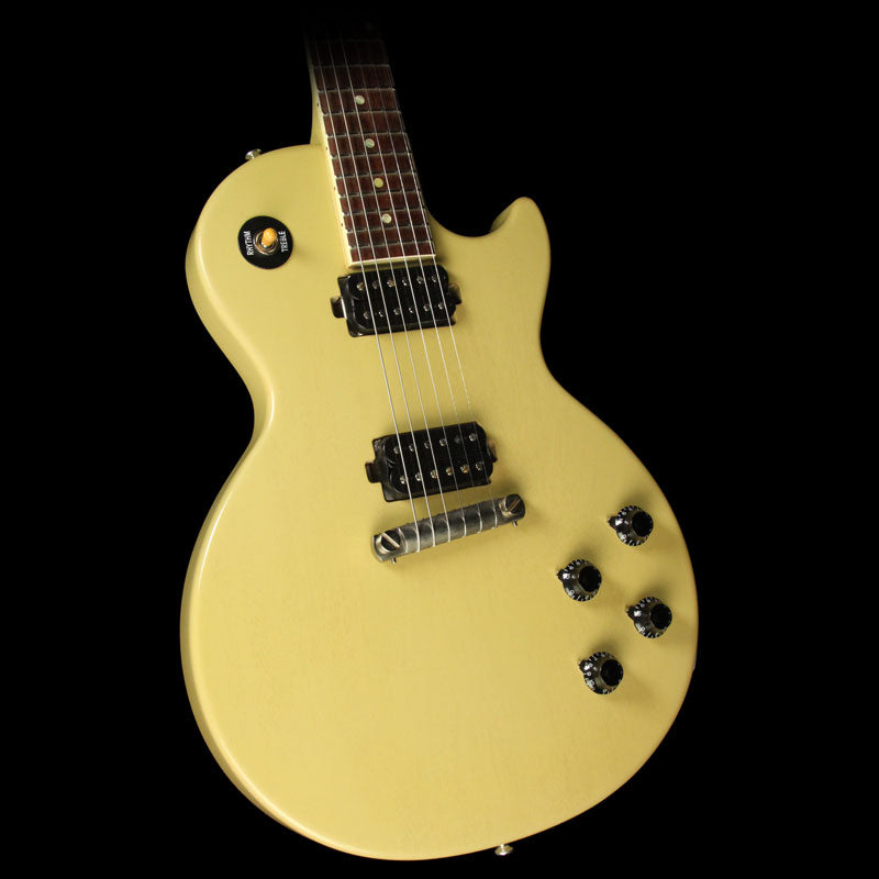 Used Gibson Custom Shop Made 2 Measure Custom Bucker Les Paul Special Electric Guitar TV Yellow — 1