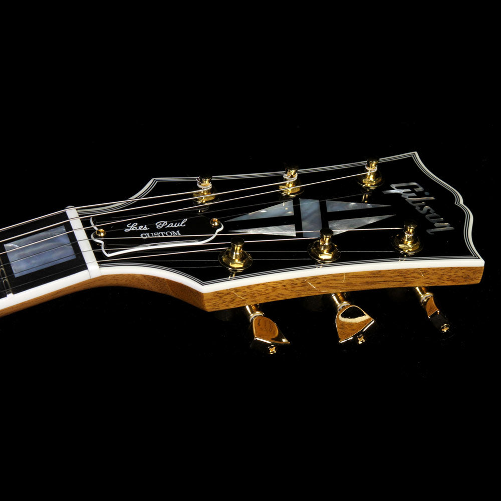 Used Gibson Custom Shop Zoo Select Les Paul Custom Electric Guitar Champagne Burst — 4