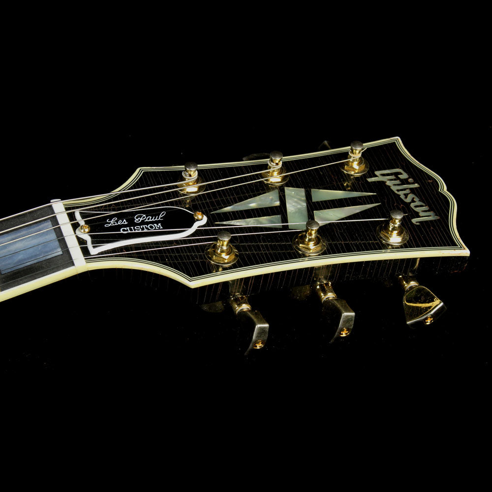 Used Gibson Custom Shop Zoo Select Les Paul Custom Electric Guitar Ebony with In-House Aging — 4