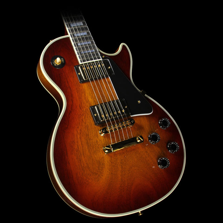 Gibson Custom Shop Zoo Select Les Paul Custom Mahogany Top Electric Guitar Vintage Dark Burst
