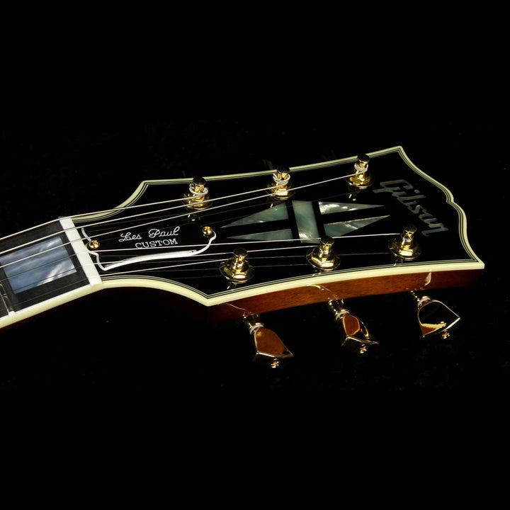 Gibson Custom Shop Zoo Select Les Paul Custom Mahogany Top Electric Guitar Vintage Dark Burst