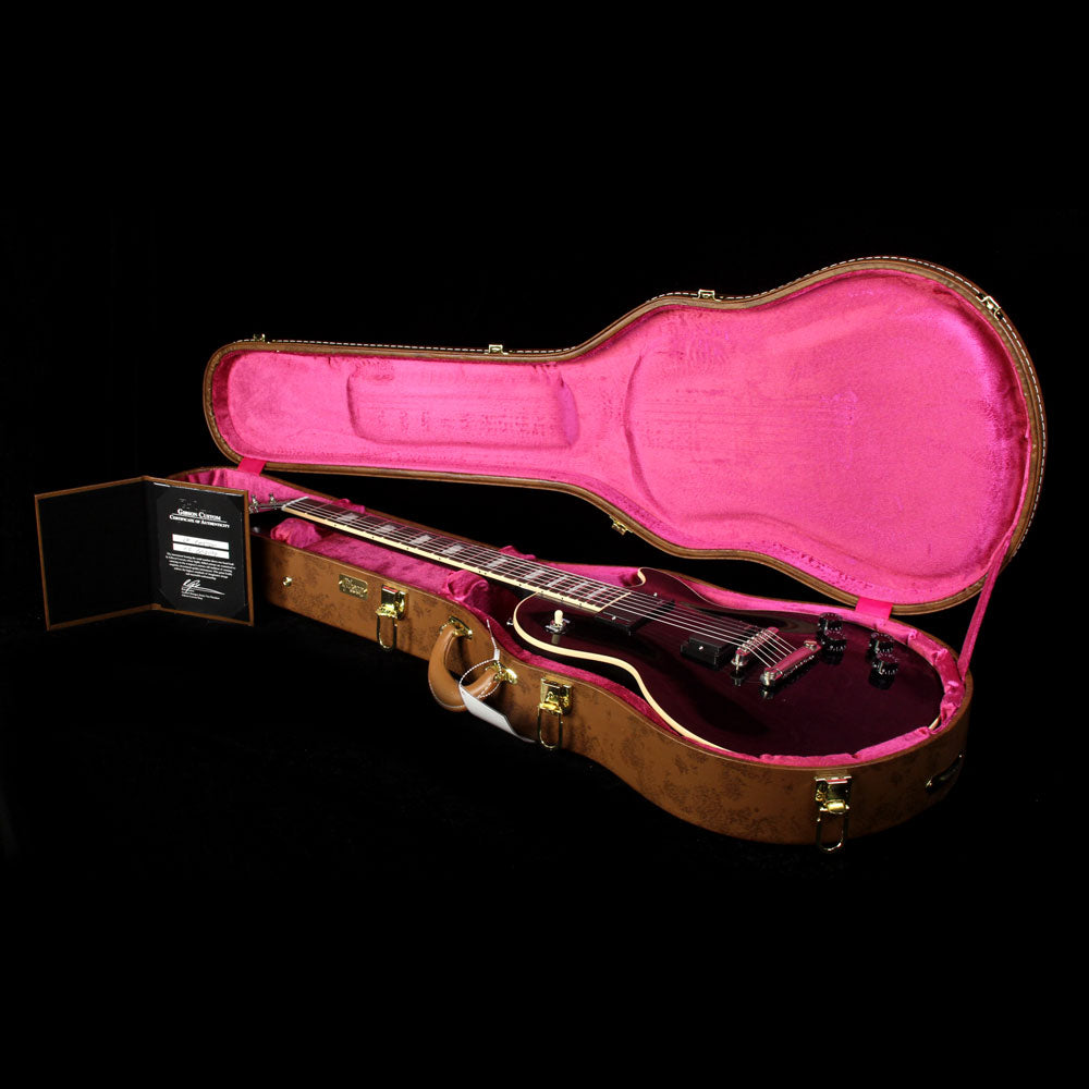 Gibson Custom Shop Zoo Select Les Paul Standard Electric Guitar Ebony and EMGs — 5