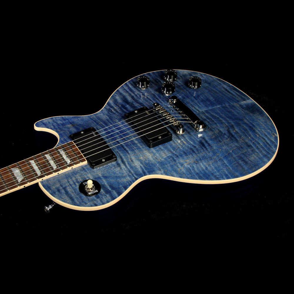 Gibson Custom Shop Made 2 Measure Les Paul Standard Electric Guitar Blue Denim — 7