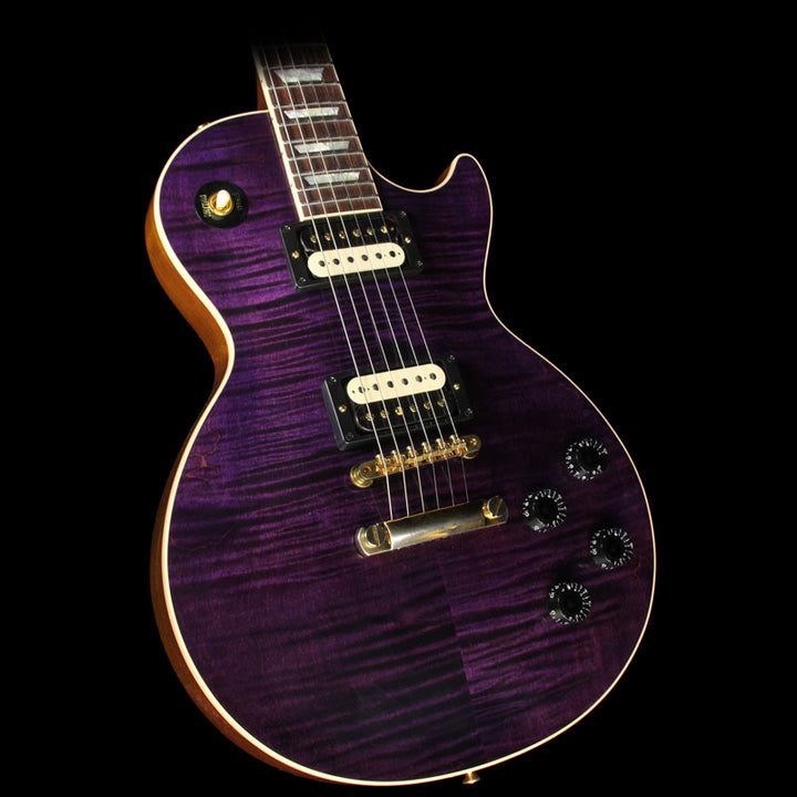 Gibson Custom Shop Zoo Select Les Paul Standard Electric Guitar Transparent Purple