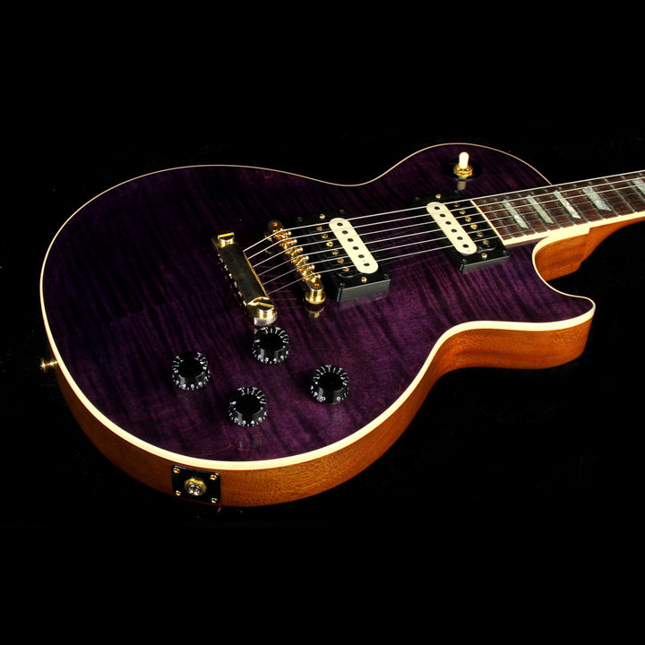 Gibson Custom Shop Zoo Select Les Paul Standard Electric Guitar Transparent Purple