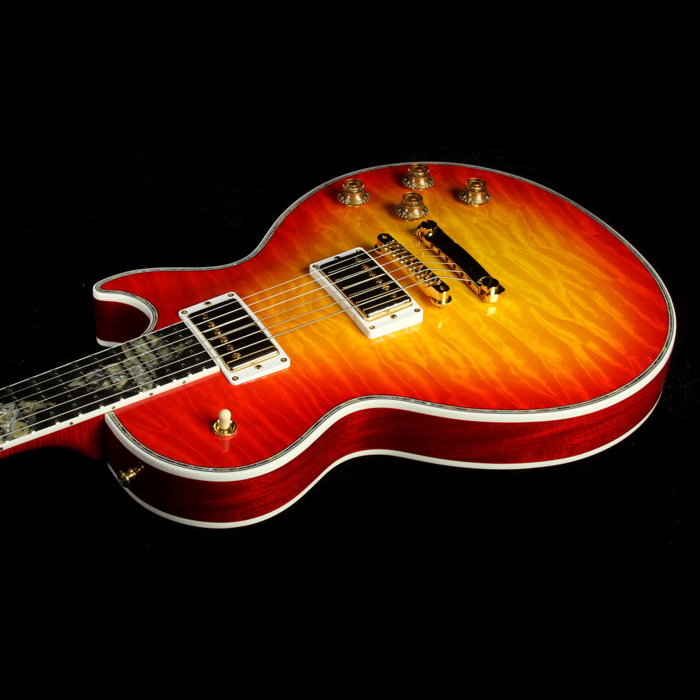 Gibson Custom Shop Les Paul Ultima With Butterfly Inlays Electric Guitar Heritage Cherry Sunburst — 6