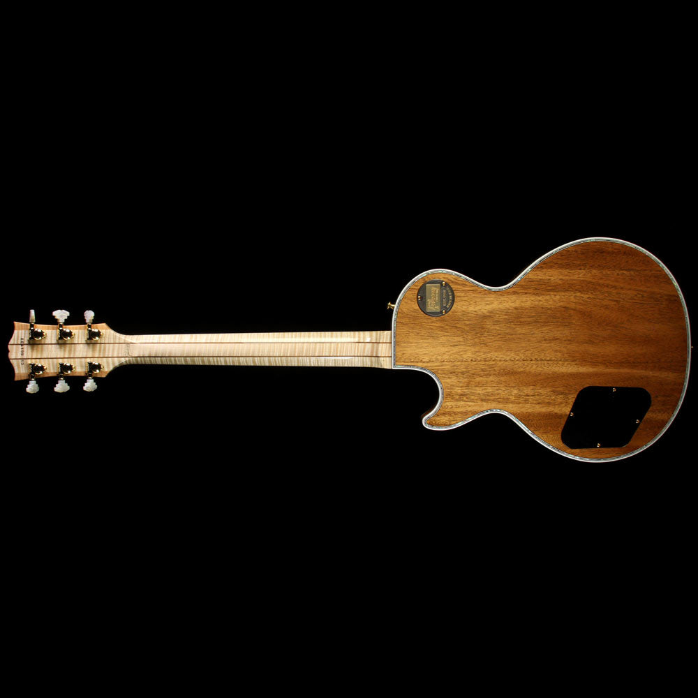 Gibson Custom Shop Les Paul Ultima Koa With Butterfly Inlays Electric Guitar Natural — 3