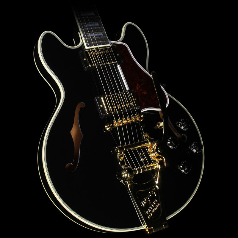 Gibson Custom Shop CS-356 Electric Guitar Ebony with Bigsby Tailpiece — 1