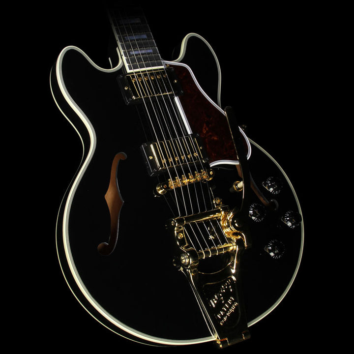 Gibson Custom Shop CS-356 Electric Guitar Ebony with Bigsby Tailpiece