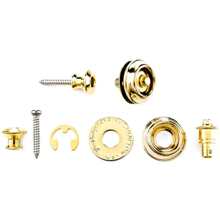 Dunlop Straplok? Strap Locks System (Gold)