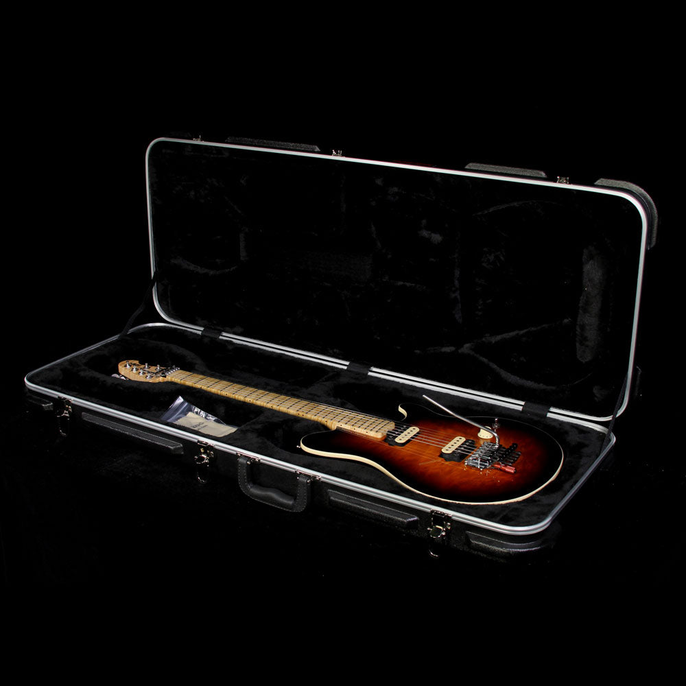Used Ernie Ball Music Man Axis Electric Guitar Tobacco Sunburst — 5