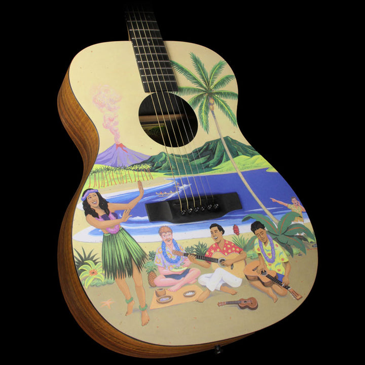 Used 2002 Martin Hawaiian X Limited Edition Auditorium Acoustic Guitar