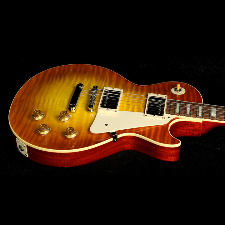 Gibson Custom Shop Standard Historic 1958 Les Paul Reissue Electric Guitar Sunrise Tea Burst