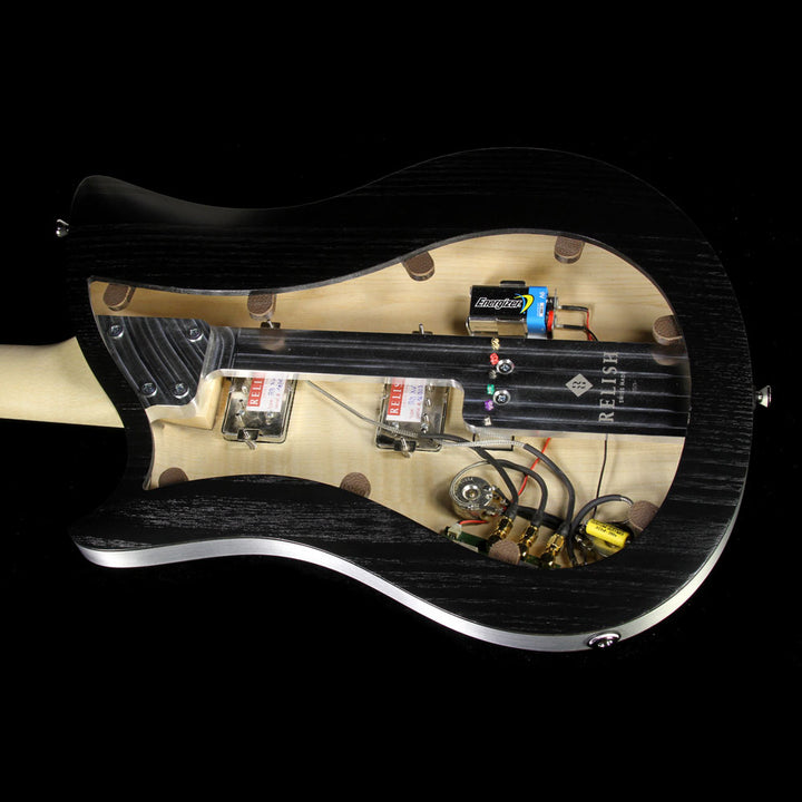 Used Relish Shady Jane Aluminum Frame Electric Guitar Black