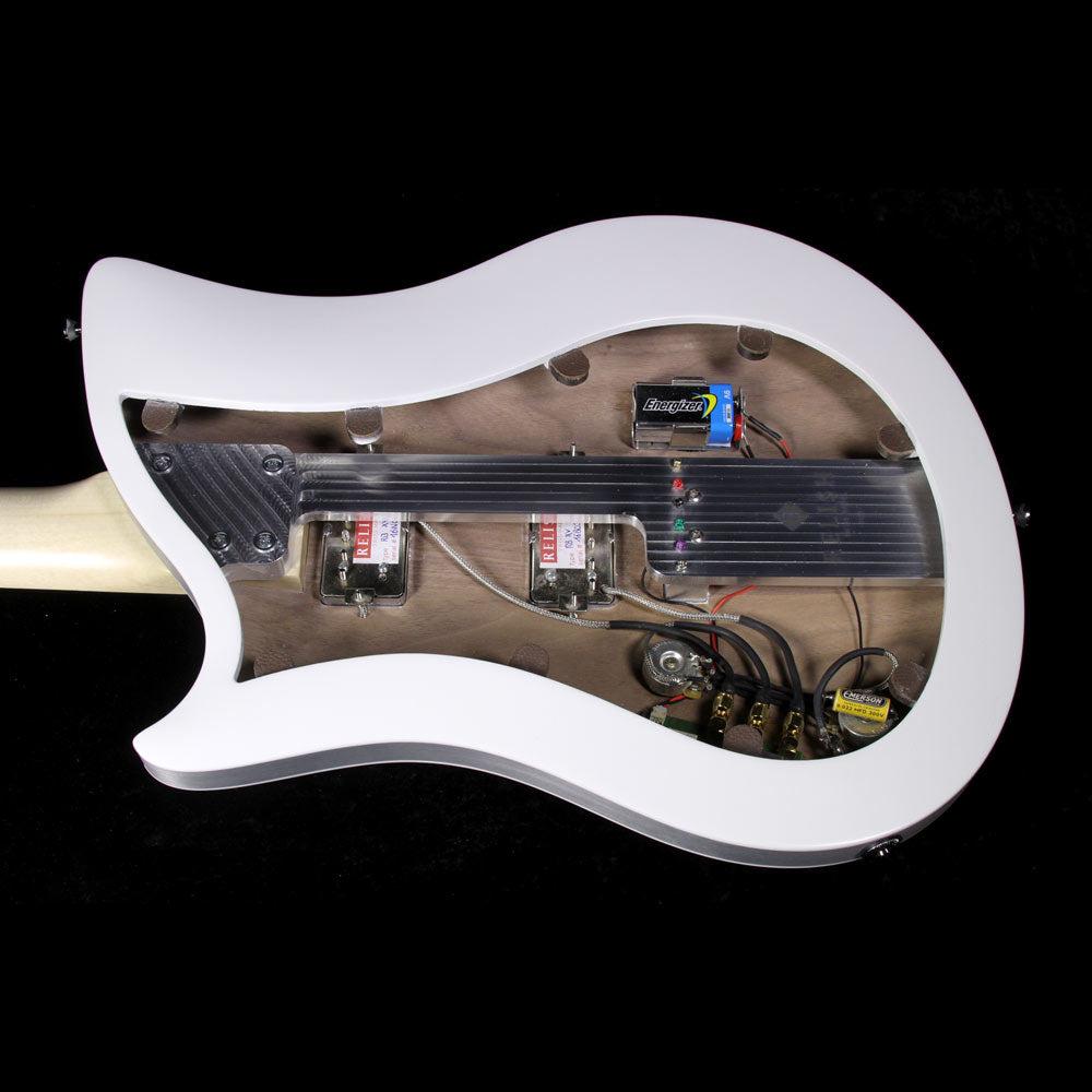 Relish Snow Jane Aluminum Frame Electric Guitar White — 4