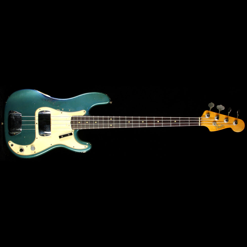 Used 1966 Fender Precision Bass Electric Bass Lake Placid Blue — 2