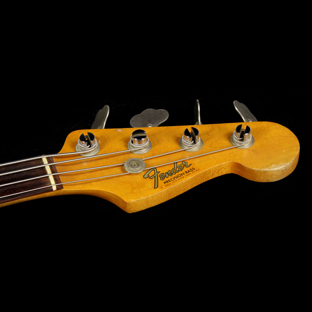 Used 1966 Fender Precision Bass Electric Bass Lake Placid Blue — 4