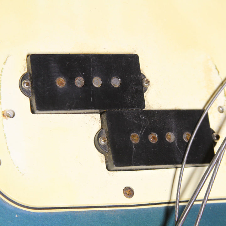 Used 1966 Fender Precision Bass Electric Bass Lake Placid Blue