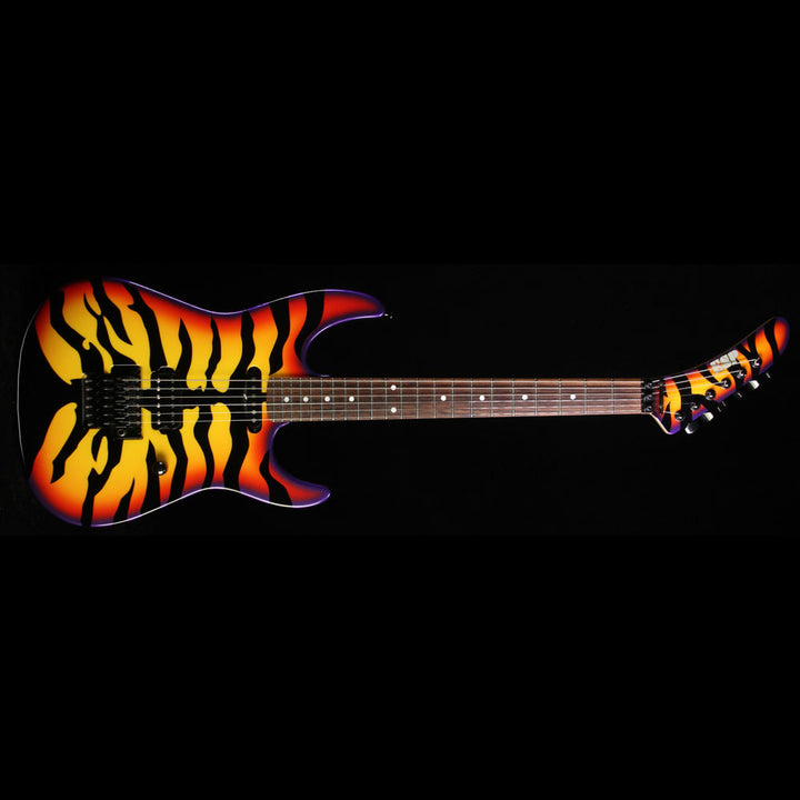 Used ESP George Lynch Sunburst Tiger Electric Guitar
