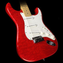 Used 2012 Fender Custom Shop Custom Deluxe Stratocaster Electric Guitar Candy Apple Red