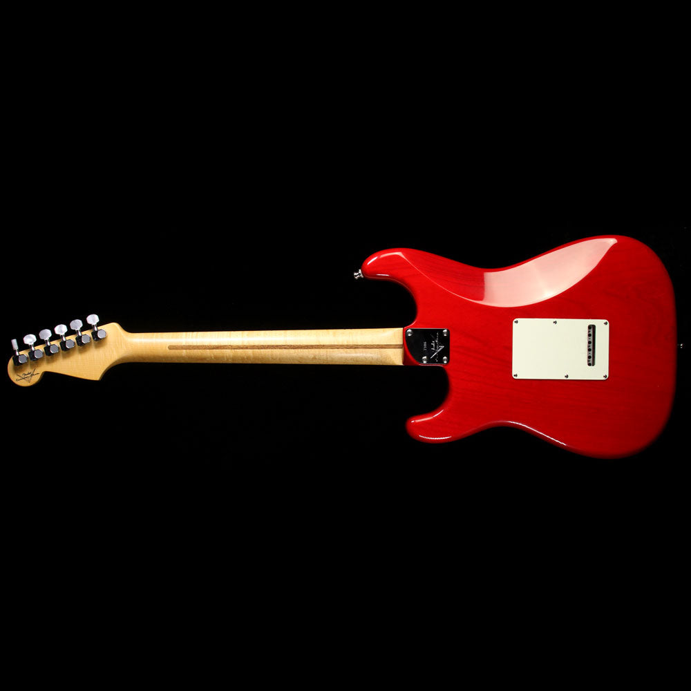 Used 2012 Fender Custom Shop Custom Deluxe Stratocaster Electric Guitar Candy Apple Red — 3