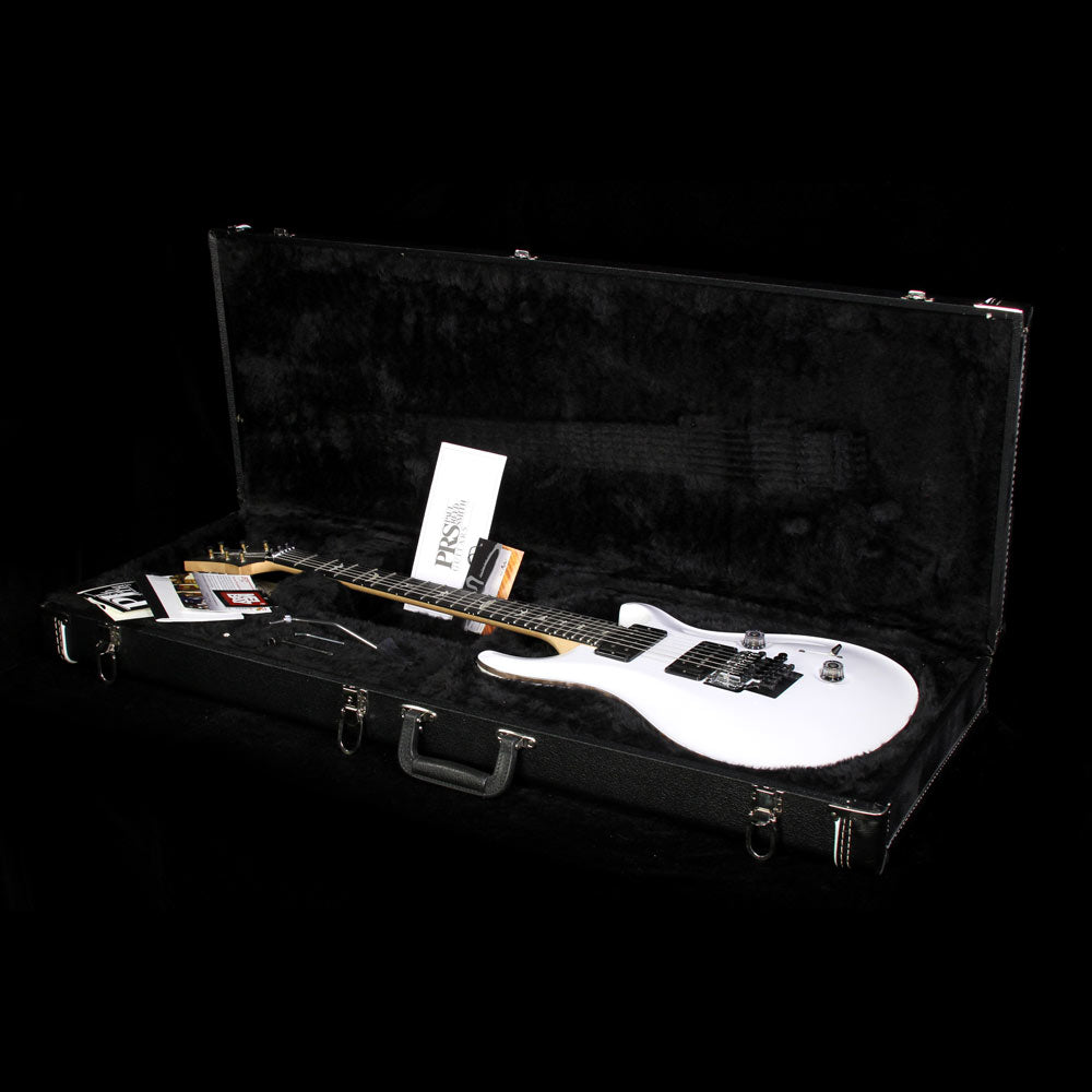 Used 2014 Paul Reed Smith Custom 24 Floyd Electric Guitar White — 5